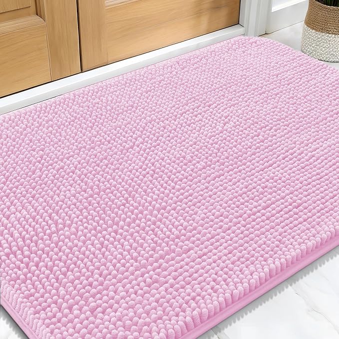 OLANLY Dog Door Mat for Muddy Paws 30x20, Absorbs Moisture and Dirt, Absorbent by OLANLY