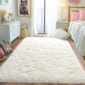 Pionblank Fluffy Area Rug for Bedroom 4x6 Feet, Indoor Plush Carpet, Shag Soft by PIONBLANK