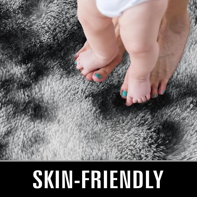 TWINNIS Super Soft Shaggy Rugs Fluffy Carpets, 5x8 Feet, Indoor Modern Plush - Image 3