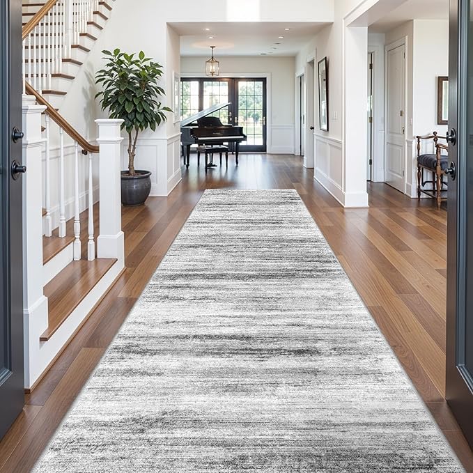 6x12 Runner Rug for Wide Hallway: Long Washable Area Rugs for Living Room by WIEVEDENS