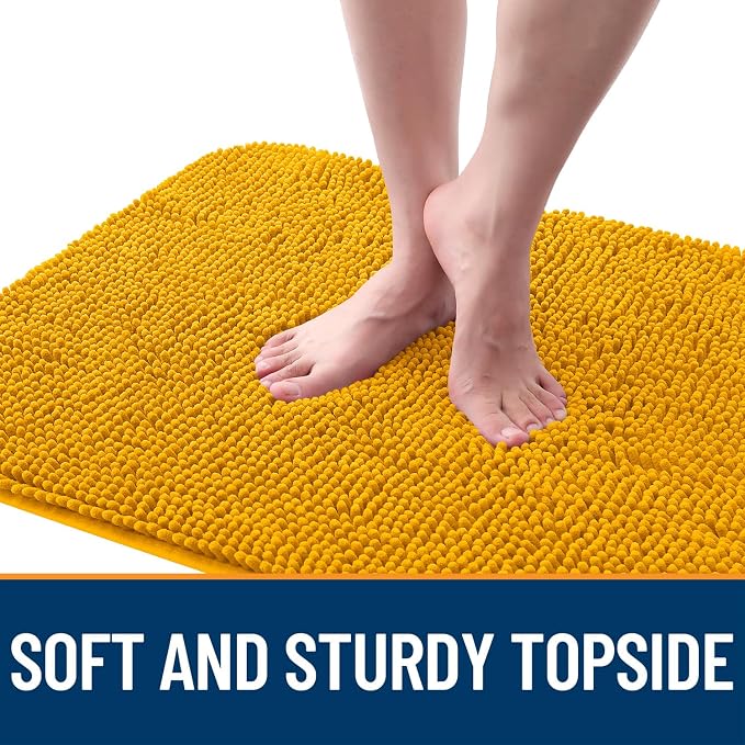 OLANLY Dog Door Mat for Muddy Paws 48x30, Absorbs Moisture and Dirt, Absorbent - Image 4