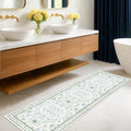 Hazo Haus Boho Bathroom Runner 2x7 by HazoHaus