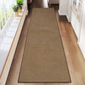 YDKGL 2x8 ft Hallway Runner Rug Extra Long Boho Woven Kitchen Runner Rugs Mat by YDKGL