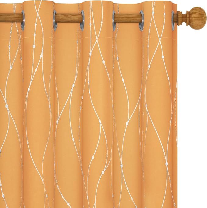 Deconovo Grommet Blackout Curtains by Deconovo