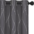 Deconovo Grey Blackout Curtains by Deconovo