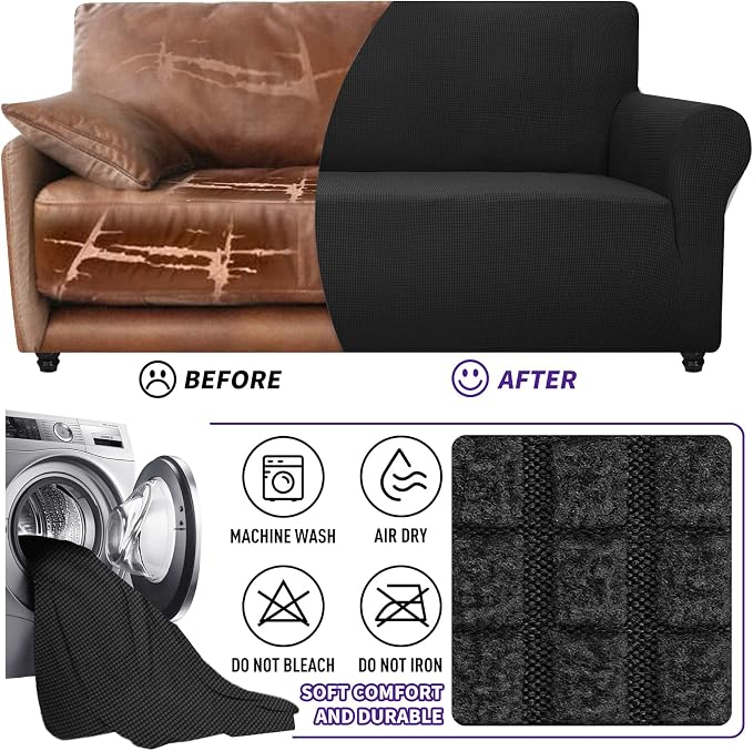 ZNSAYOTX Super Stretch Chair Slipcover Universal Sofa Chair Covers - Image 7