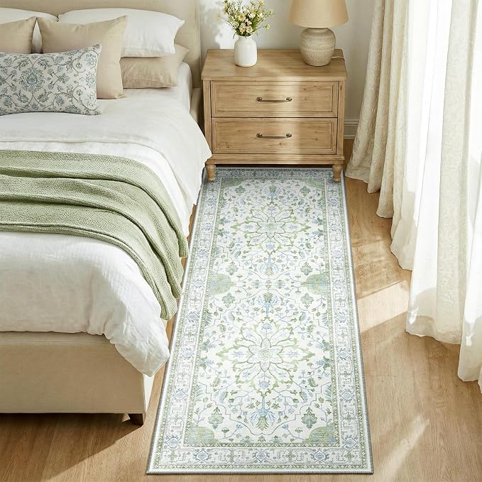 Area Rugs 2'x6' Runner Rug Non Slip Washable - Image 3