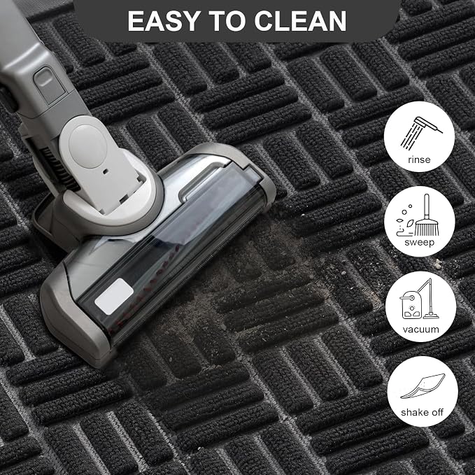 Mibao Front Door Mat, Heavy Duty Durable Welcome Mat - Image 4