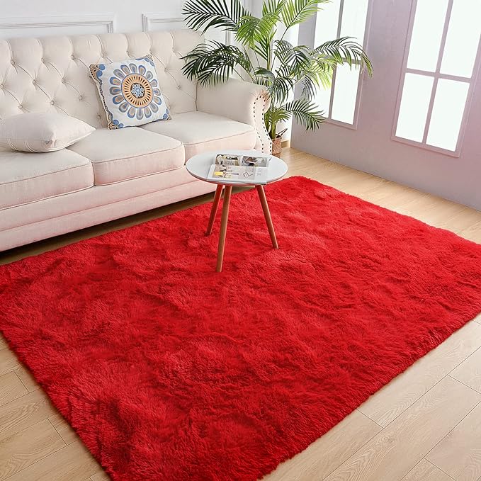 Chicrug Soft Area Rugs for Bedroom Living Room Plush Fluffy Rug 9x12 Feet by ChicrugHomeDecor