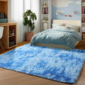 ONASAR Area Rugs for Bedroom Living Room, Fluffy Fuzzy Shag Shaggy 4x6 Bedside by ONASAR