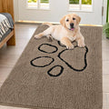 Smiry Dog Door Mat for Muddy Paws, Absorbent Dirt Trapper Non Slip Quick Dry by Smiry