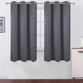 LEMOMO Grey Thermal Blackout Curtains/42 x 63 Inch/Set of 2 Panels Room by Lemomo