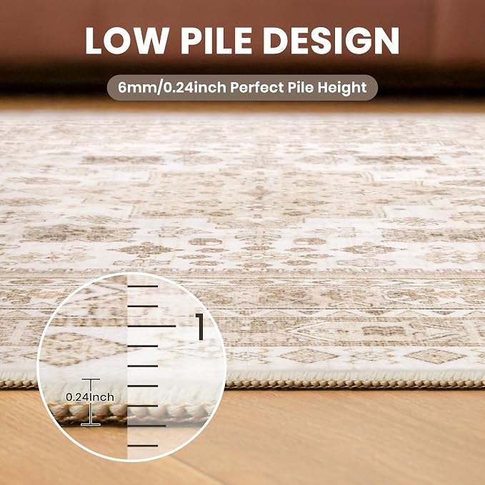 zesthome Washable Round Area Rugs - Image 7