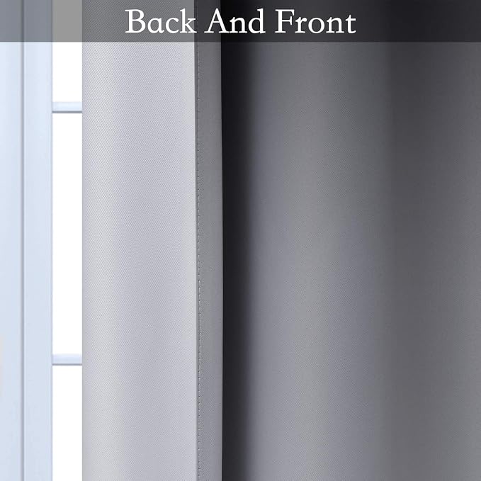 SimpleHome Ombre Room Darkening Curtains - Image 4
