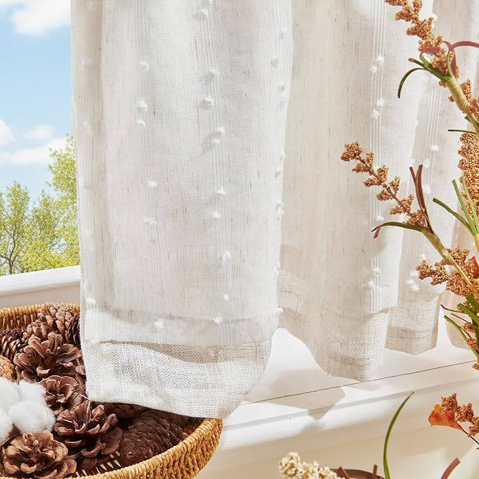jinchan Kitchen Valance Curtain - Image 7