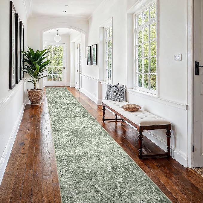 2'6"x16' Washable Hallway Runner Rug - Image 4