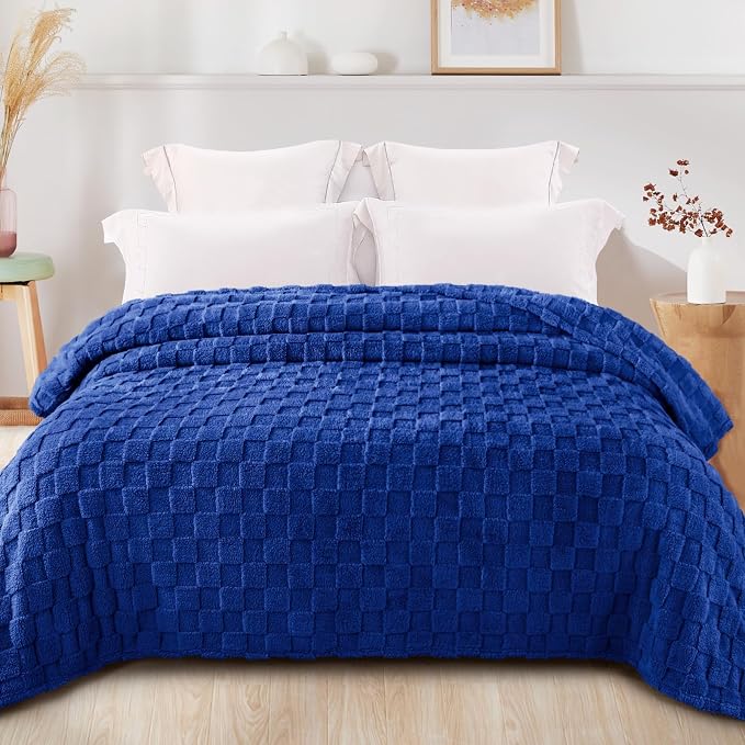 Exclusivo Mezcla King Size Flannel Fleece Blanket, Super Soft and Warm - Image 3
