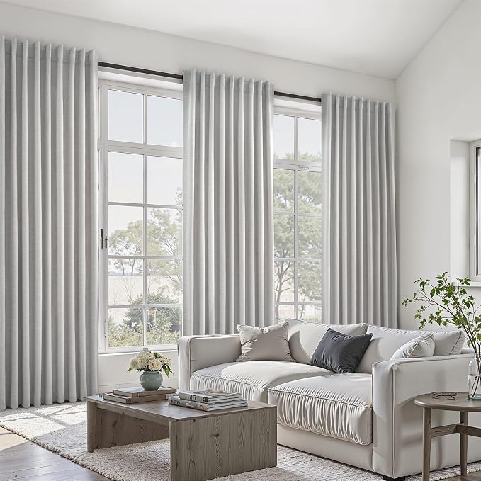 100% Blackout Curtains 70 Inch Wide 90 Inch Long - Image 2