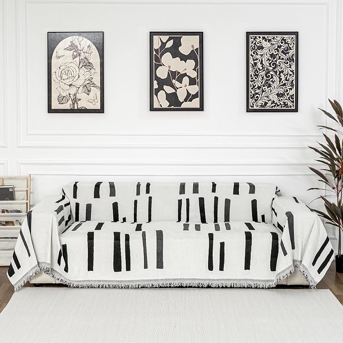 MYSKY HOME Sofa Covers for Sectional Sofa, Couch Cover for Dogs, Couch Covers - Image 2