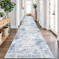 IOHOUZE Abstract Runner Rug 3x20 Ft Extra Long Washable Runners by iOhouze