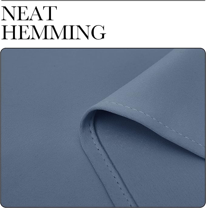 NICETOWN Blackout Curtains for Living Curtains, Window Treatment Curtains & - Image 8
