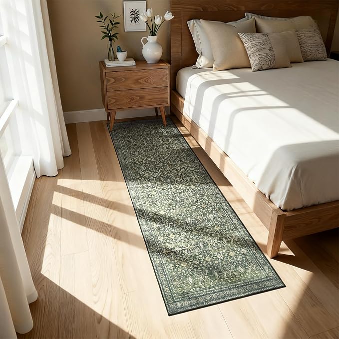 Lofus 2x10 Area Rug for Hallways, Low Pile Soft Carpet Runner for Kitchen - Image 4