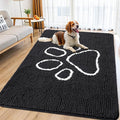 Smiry Dog Door Mat for Muddy Paws, Absorbent Dirt Trapper Non Slip Quick Dry by Smiry
