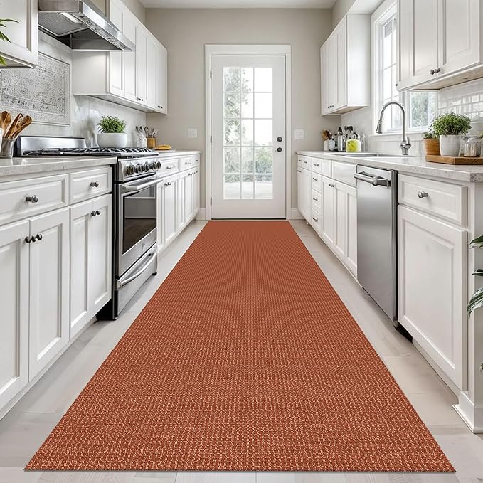 KOZYFLY Long Runners for Hallways 3x12 ft Washable Kitchen Runner Non Slip - Image 2