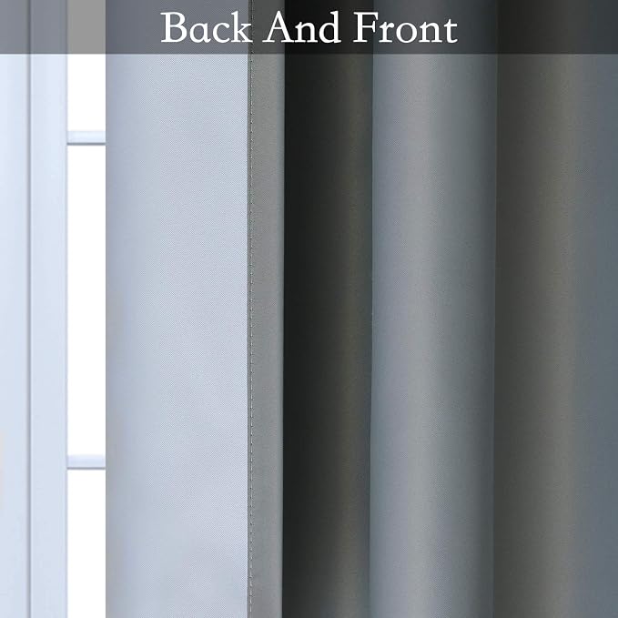SimpleHome Ombre Room Darkening Curtains - Image 4