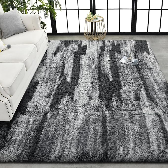 TWINNIS Super Soft Shaggy Rugs Fluffy Carpets, 6x9 Feet, Indoor Modern Plush - Image 8
