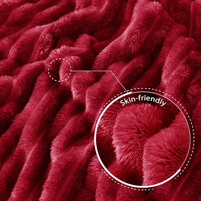 Exclusivo Mezcla Striped Twin Size Fleece Blanket - Image 5