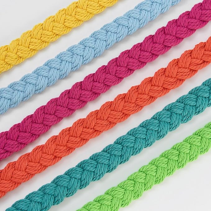NICEEC 4 Pack Natural Cotton Rope Curtain Tiebacks Elegant Boho Style - Image 7