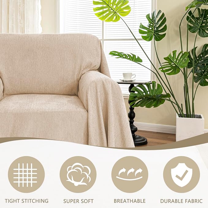 MYSKY HOME Oversized Armchair Couch Cover - Image 2