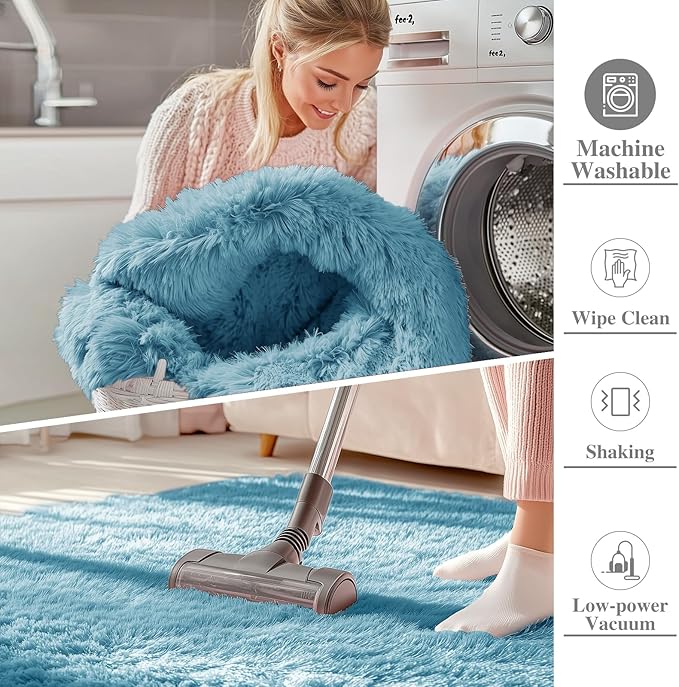 OLANLY 6x9 Machine Washable Large Area Rugs - Image 2