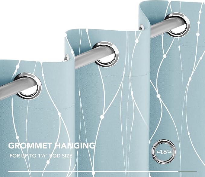Deconovo Blackout Curtains, Thermal Insulated Soundproof Grommet Drapes - Image 7