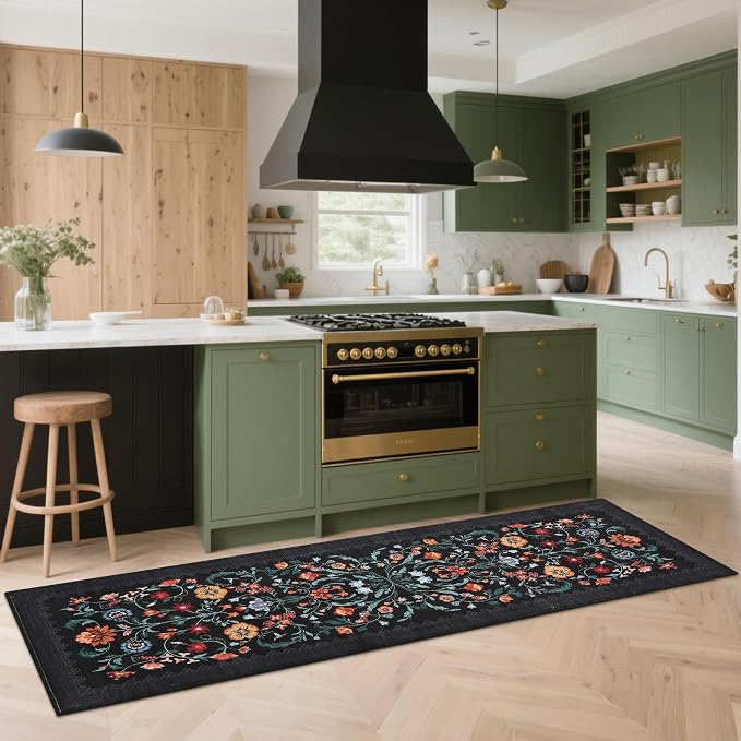 GarveeHome Floral Rug 2.5x10 Runners - Image 2