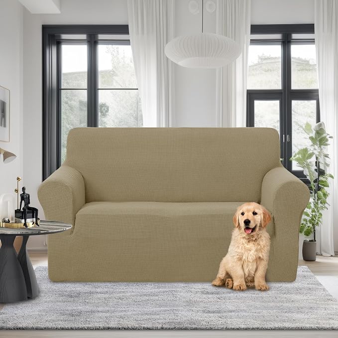 U-NICE HOME Loveseat Cover Stretch Couch Cover Sofa Cover Sofa Slipcover - Image 2