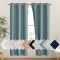 NICETOWN 100% Absolutely Blackout Linen Curtains by NICETOWN