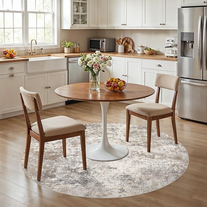 UERMEI 6ft Round Area Rug Living Room Rugs - Image 4