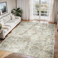 6x9 Area Rugs for Living Room Rug Washable: Abstract Rug for Dining Room by Aelenmu