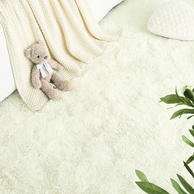 LOCHAS Ultra Soft Indoor Modern Area Rugs Fluffy Living Room Carpets - Image 5