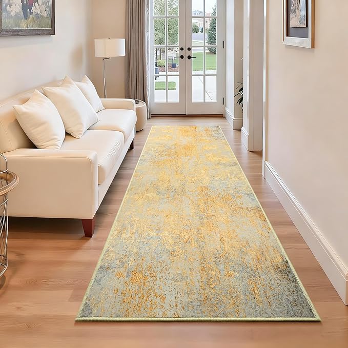 2x6 Rug Runners for Hallways Kitchen Runner Rug Non Slip Washable Long Runner - Image 2