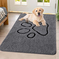 Smiry Dog Door Mat for Muddy Paws, Absorbent Dirt Trapper Non Slip Quick Dry by Smiry