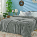 inhand Grey Fleece Queen Blanket by inhand