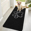OLANLY Dog Door Mat for Muddy Paws 70x35, Paw Print Design, Absorbs Moisture by OLANLY