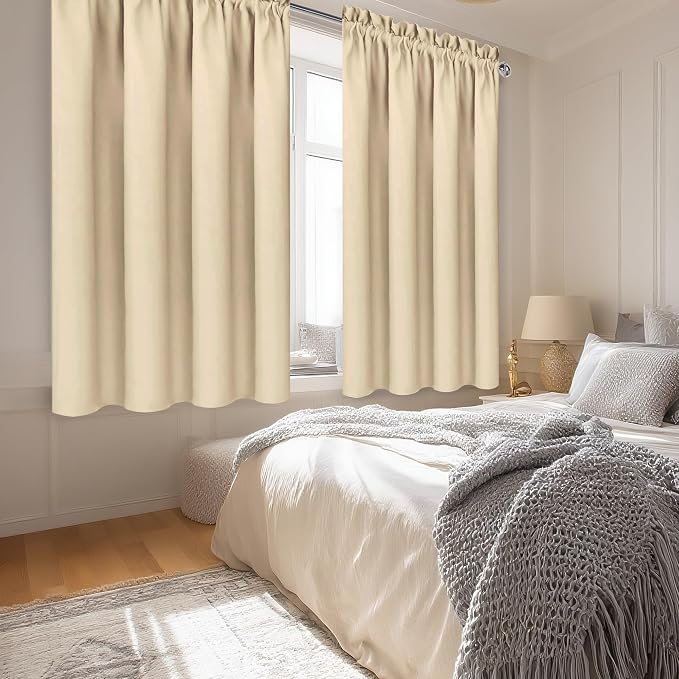 DWCN Blackout Curtains for Living Room Thermal Insulated, Energy Saving & Noise - Image 3