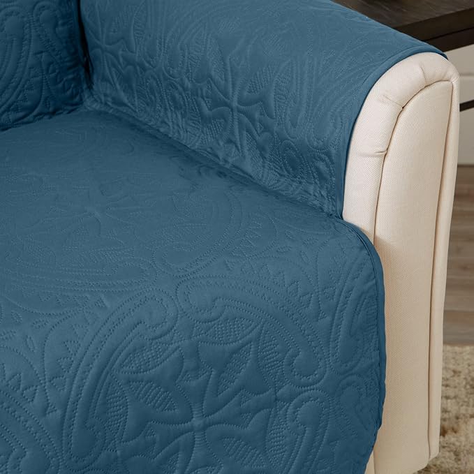 Great Bay Home Reversible Sofa Cover - Image 4