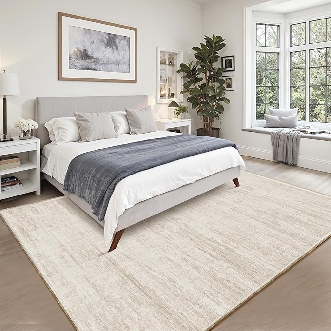 6x9 Area Rugs for Living Room, Non-Slip Modern Abstract Soft Large Washable Rug - Image 6