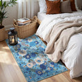 2x4 Entryway Runner Rugs, Non Slip Washable Rugs by WelcometoBabovid
