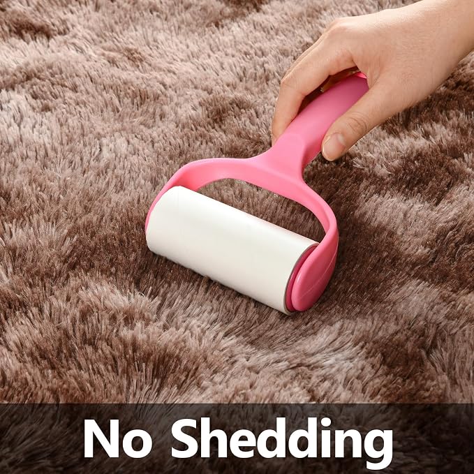 Deerhoo Large Shag Area Rugs 8 x 10, Tie-Dyed Plush Fuzzy Rugs - Image 5